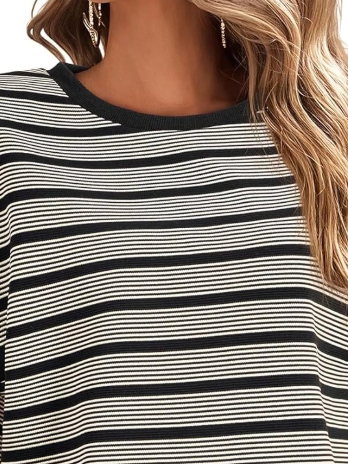 Women's Striped Casual Tee