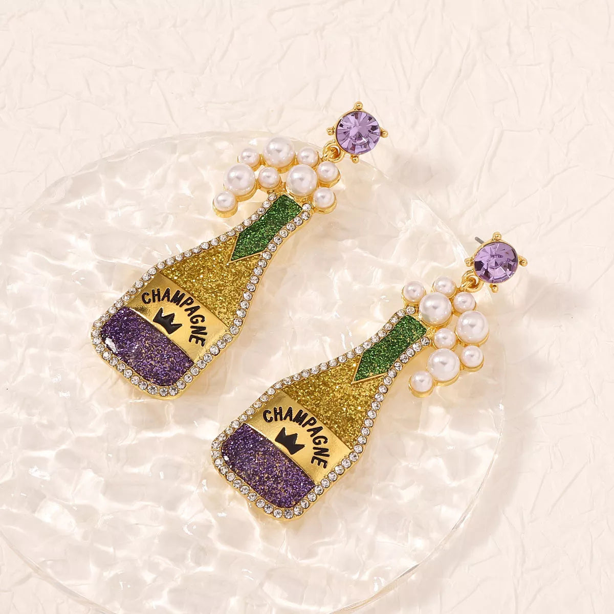 Poppin' Bottles Earrings
