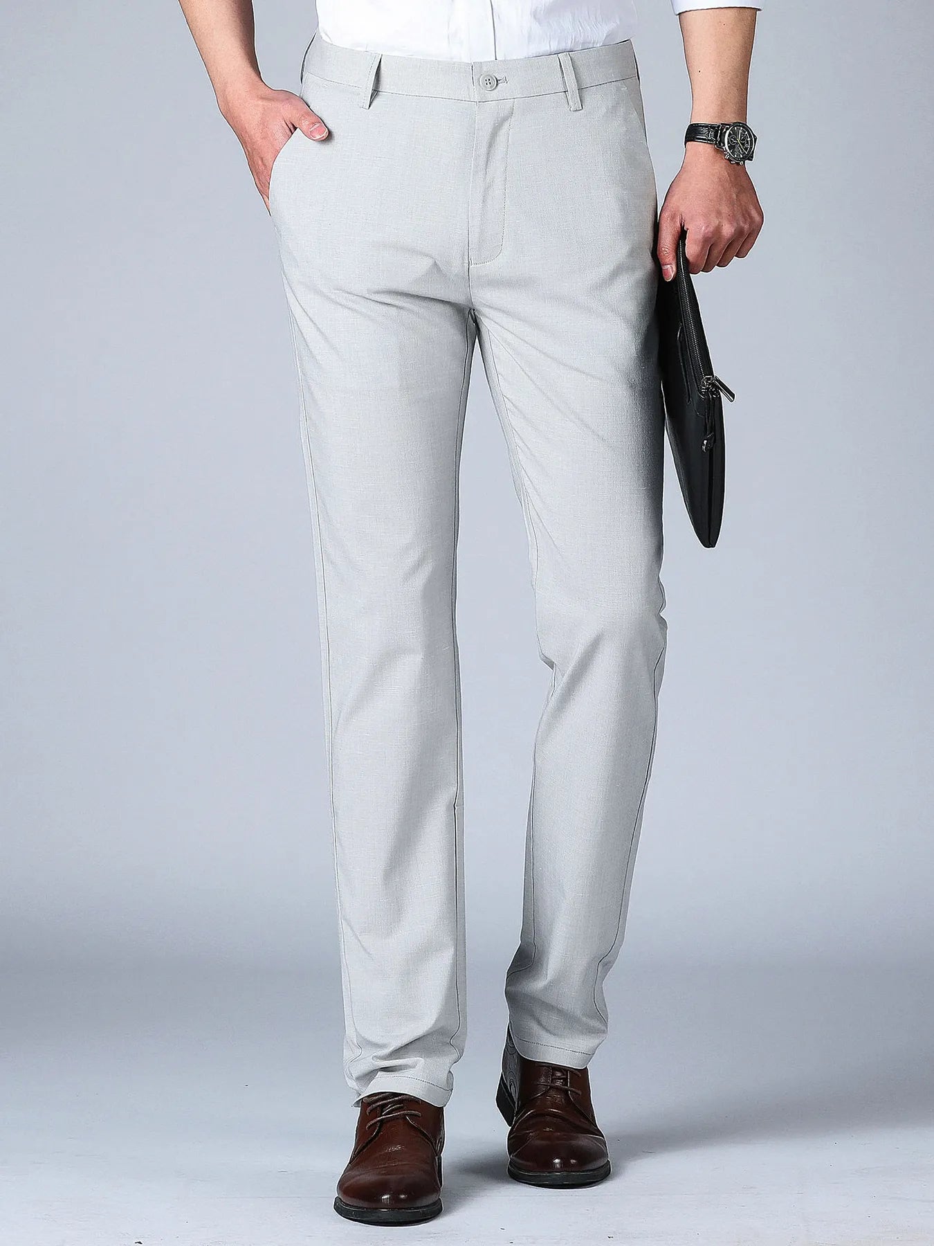 Men's Modern Straight Leg Pants