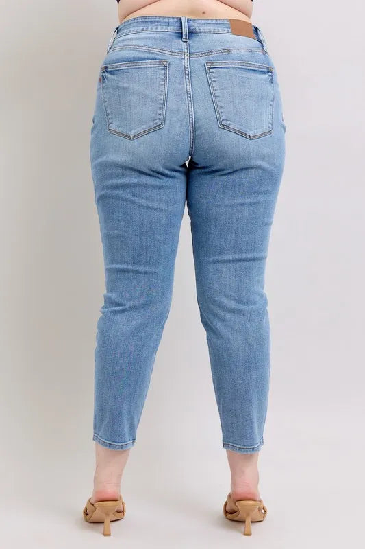 Vintage Wash Slim Jeans - Detail View 13