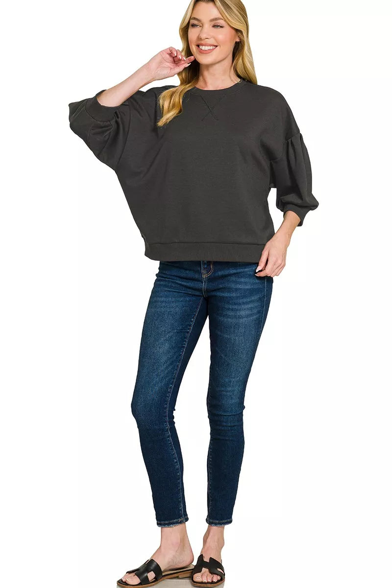 Dolman Sleeve Sweatshirt