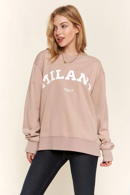 Milano Pullover Sweatshirt