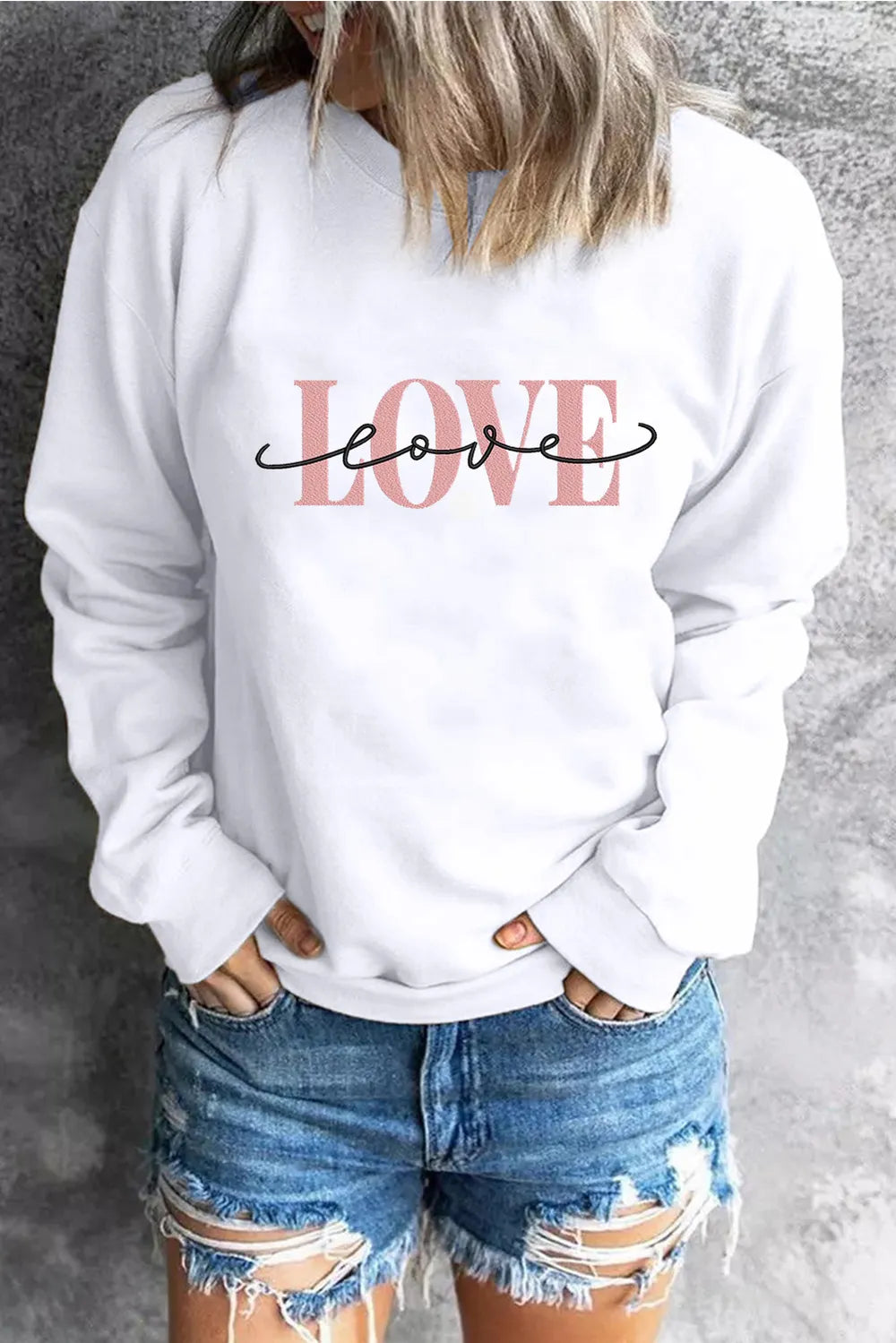 LOVE Graphic Sweatshirt