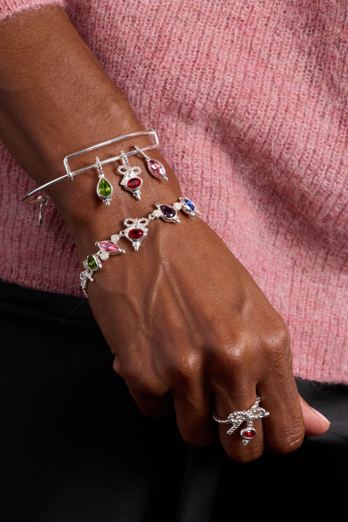 Ornaments Multi Charm Bangle