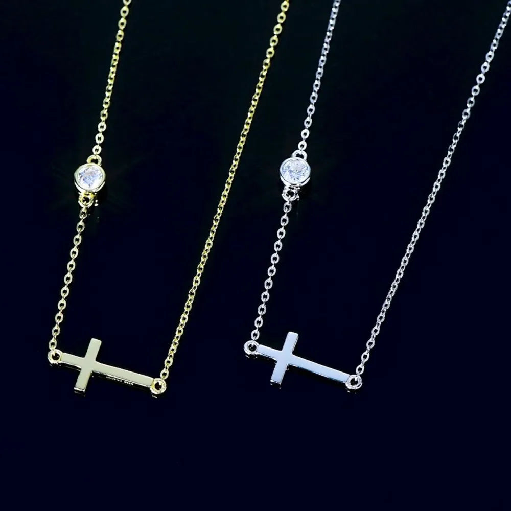 Simply Sacred Cross Necklace