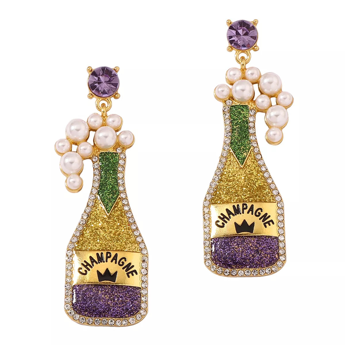 Poppin' Bottles Earrings
