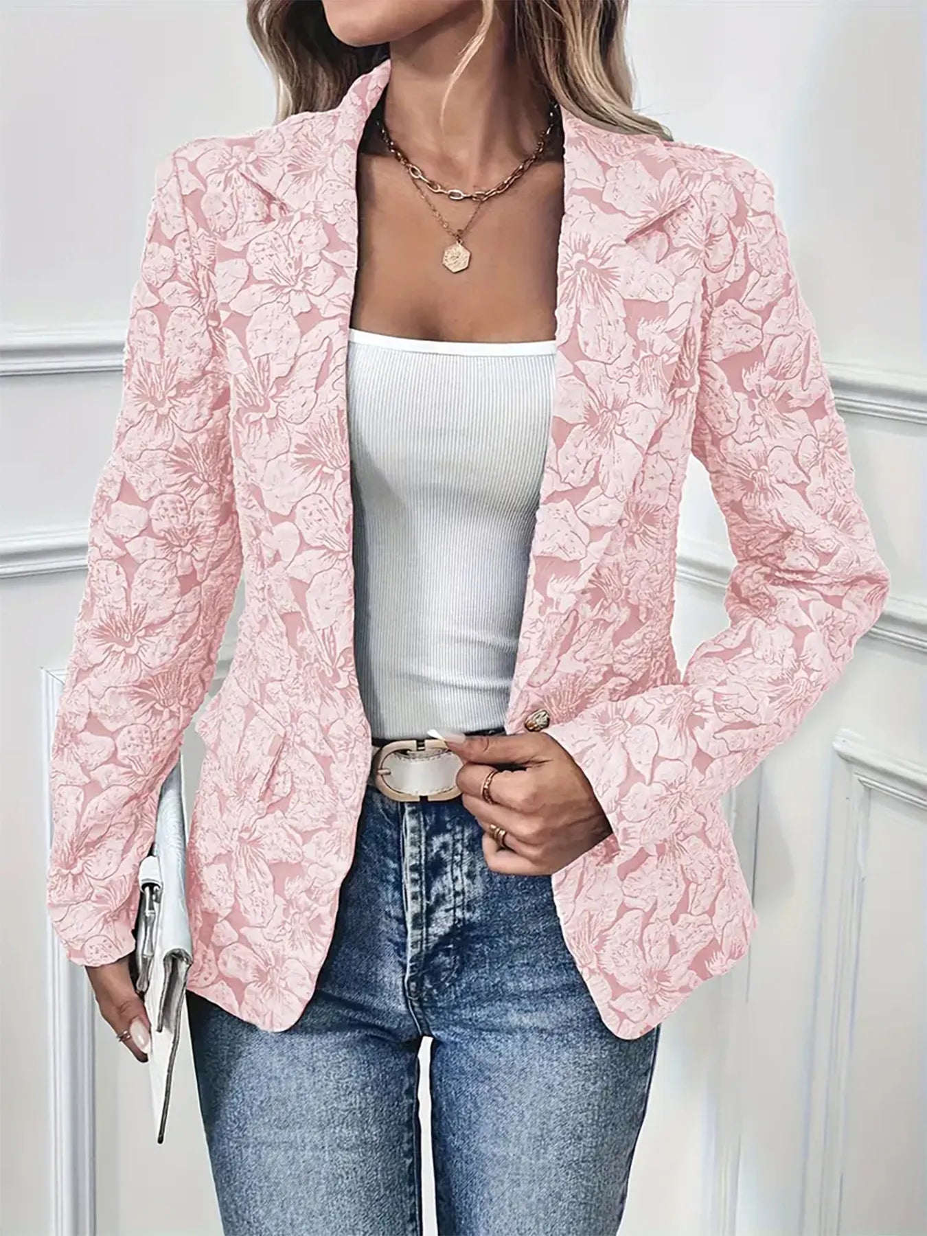 Colette Jacquard Blazer