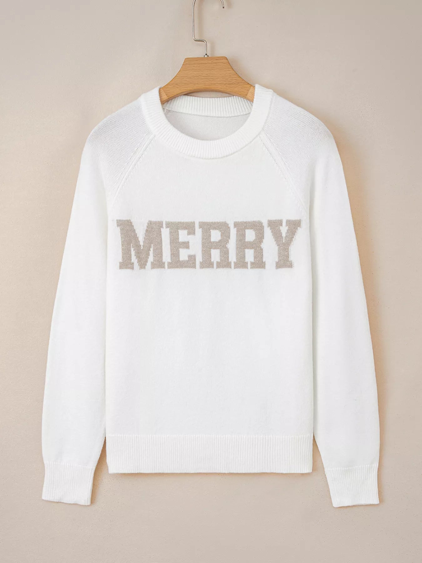 MERRY Raglan Sleeve Sweater