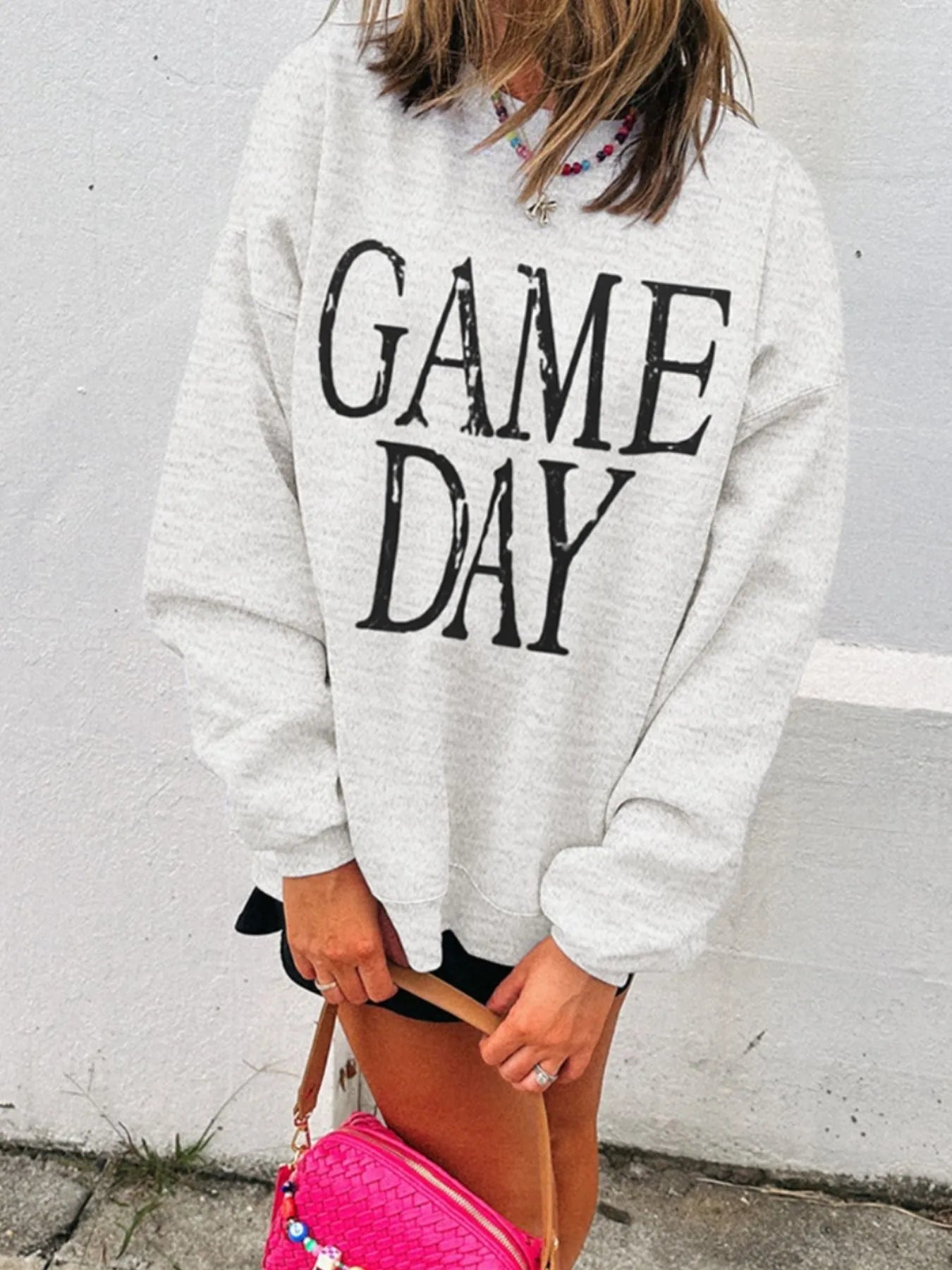 GAME DAY Oversized Sweatshirt
