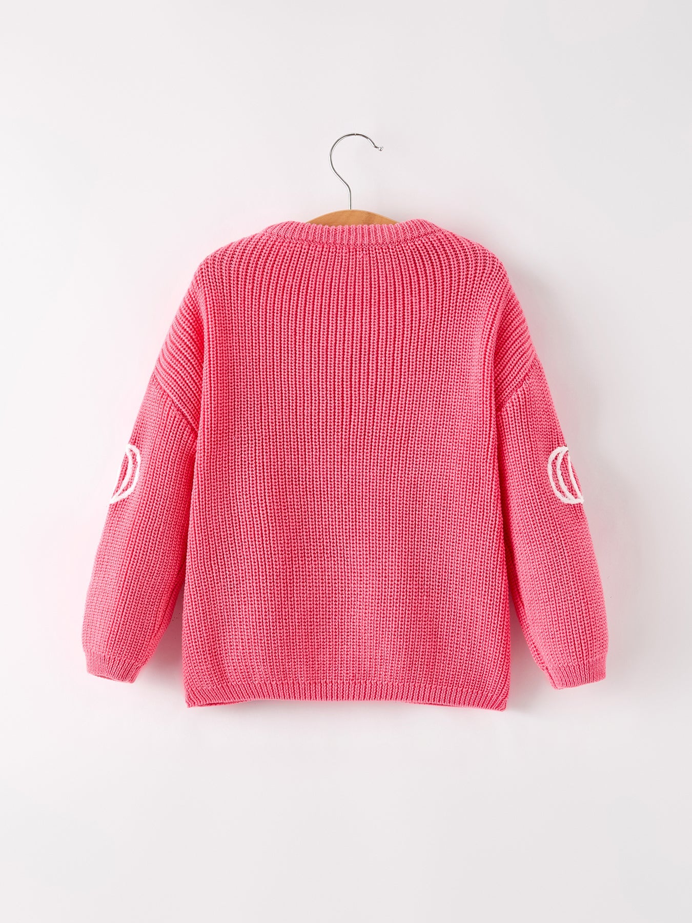Pink Pumpkin Pullover Sweater