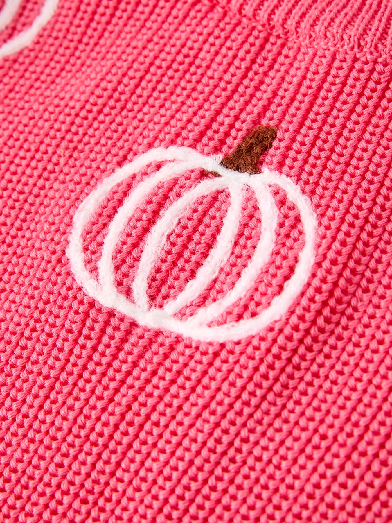 Pink Pumpkin Pullover Sweater