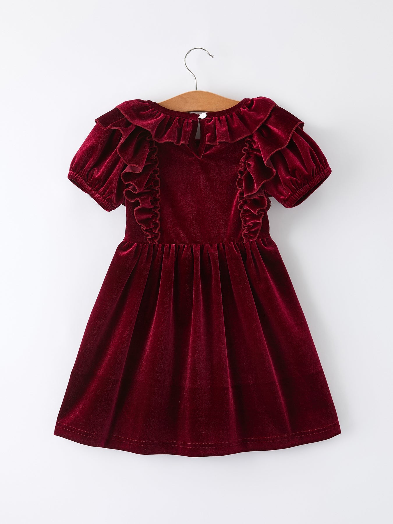 Autumn Velvet Girls Dress — Three Color Options