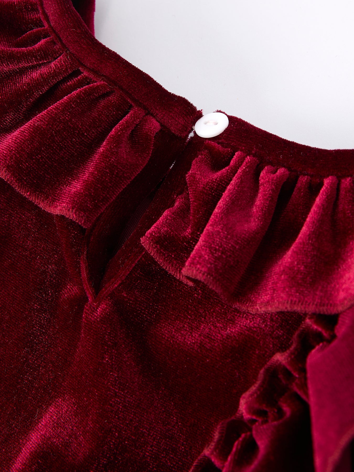 Autumn Velvet Girls Dress — Three Color Options