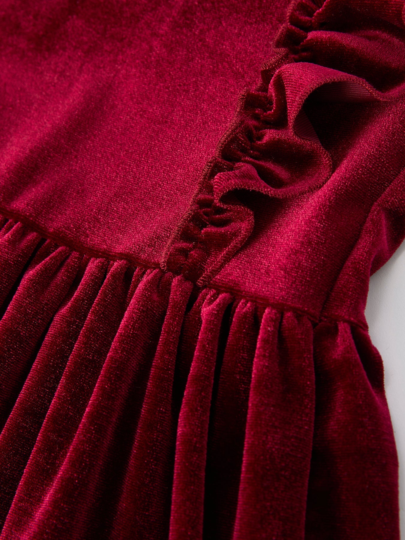 Autumn Velvet Girls Dress — Three Color Options