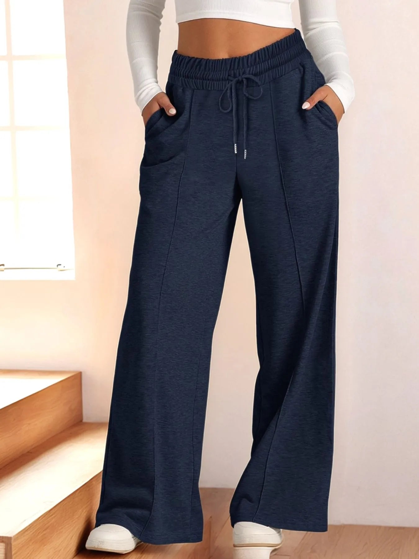 Women's Essential Wide Leg Pants