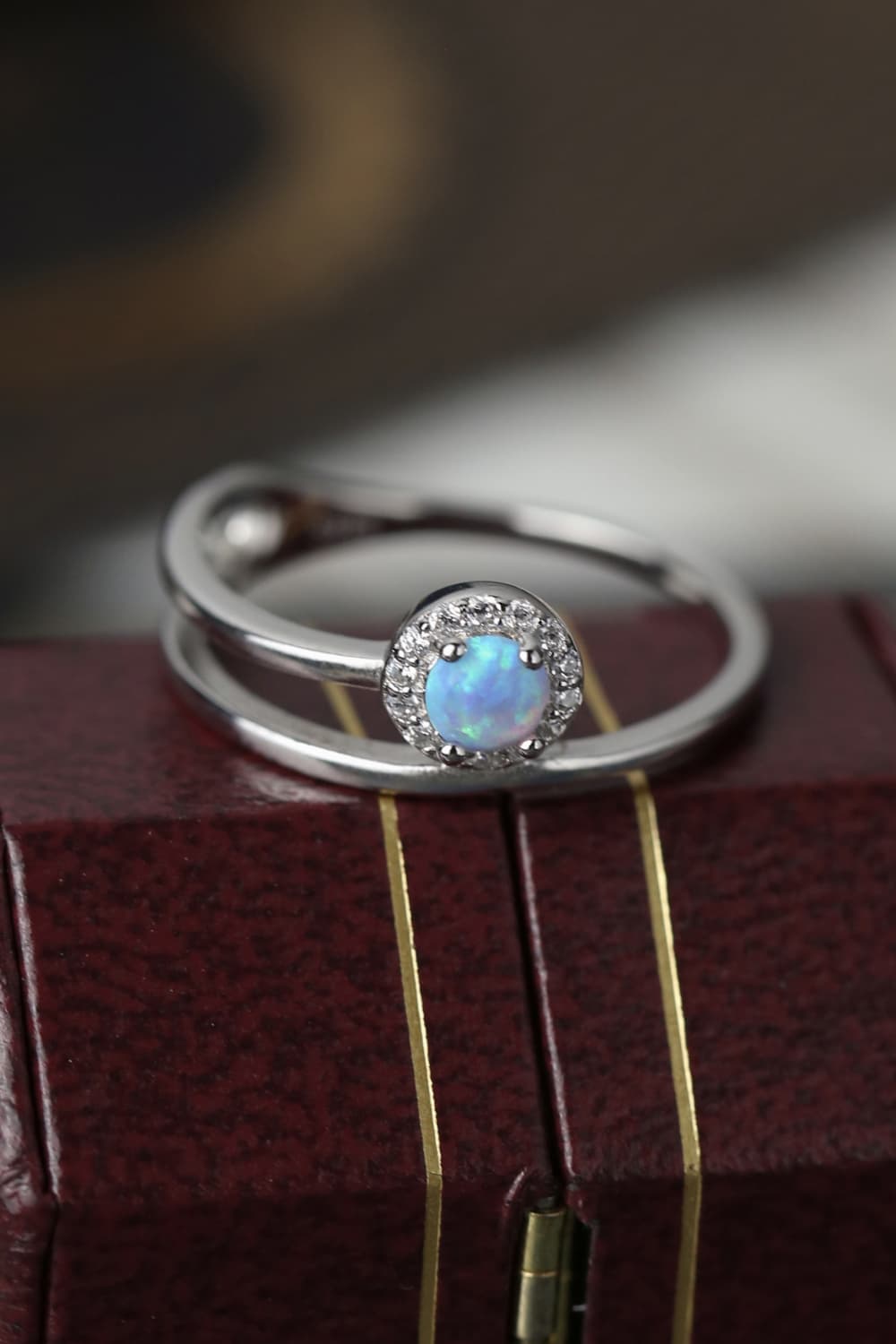 Delicate Opal Ring