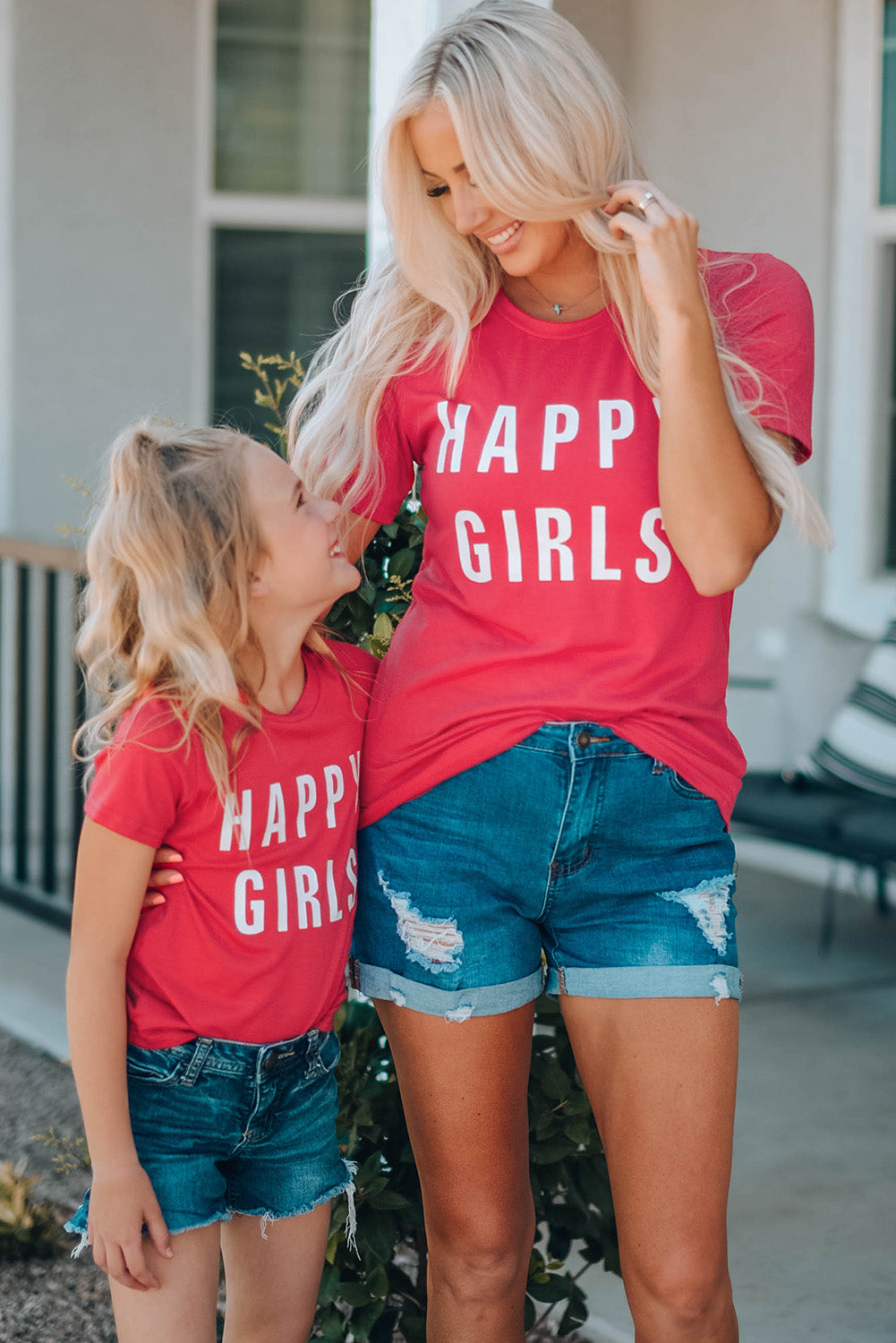 Happy Girls Graphic T-Shirt
