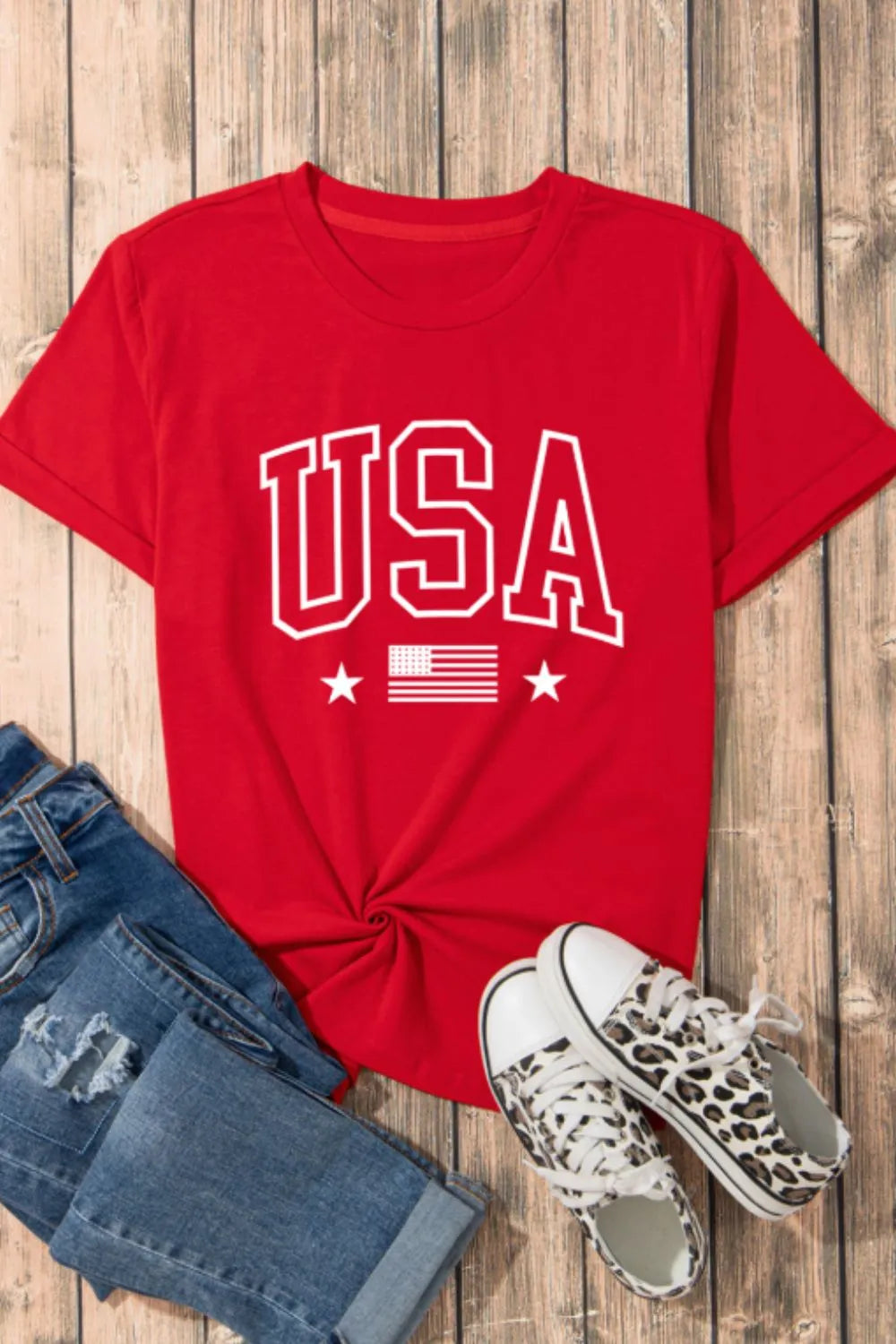 USA | Crewneck T Shirt