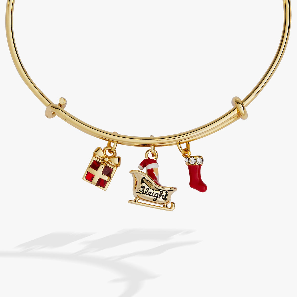 'Sleigh' Santa Slay Multi-Charm Bangle