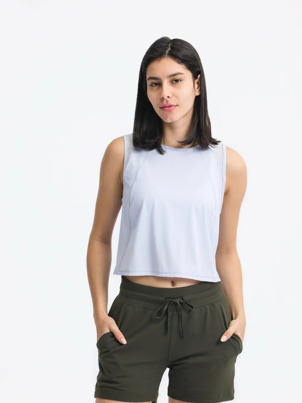 Millennia Cropped Active Tank