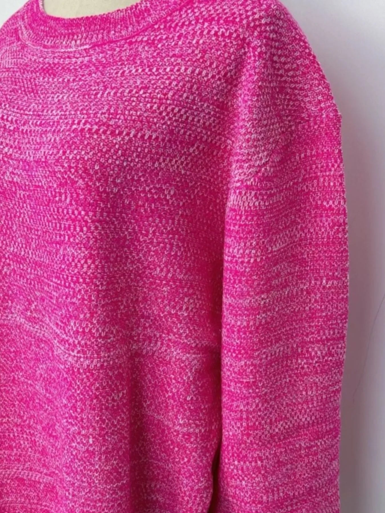 Oversized Marled Sweater