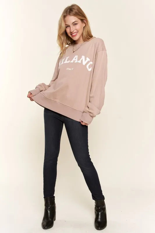 Milano Pullover Sweatshirt
