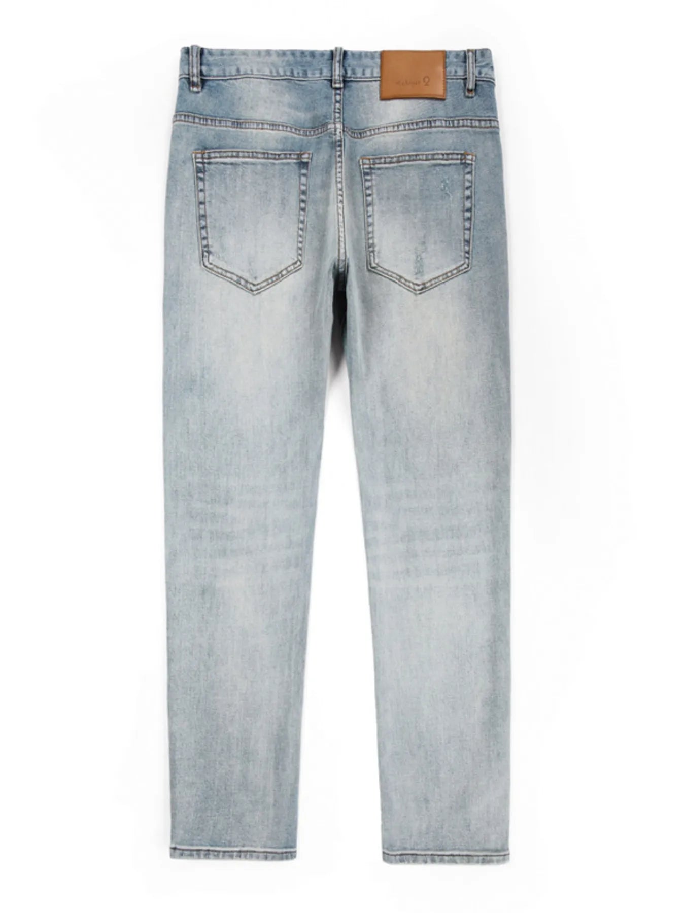 Men's Light Wash Slim Fit Jeans