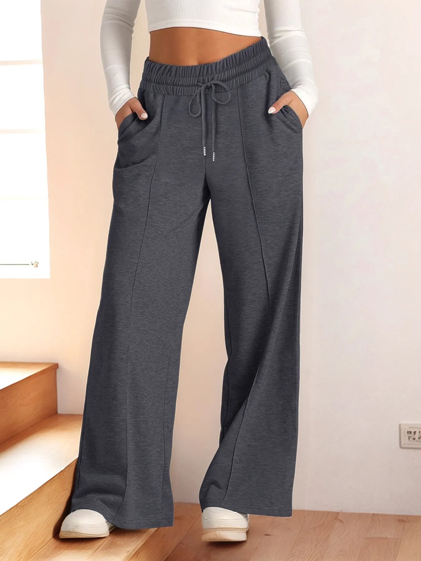 Women's Essential Wide Leg Pants