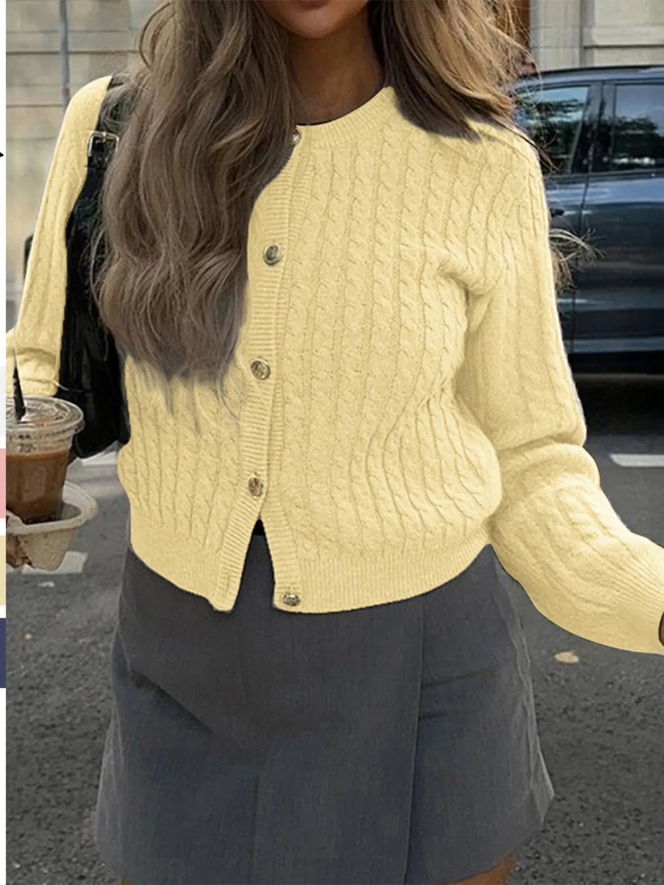 Cable Knit Cardigan