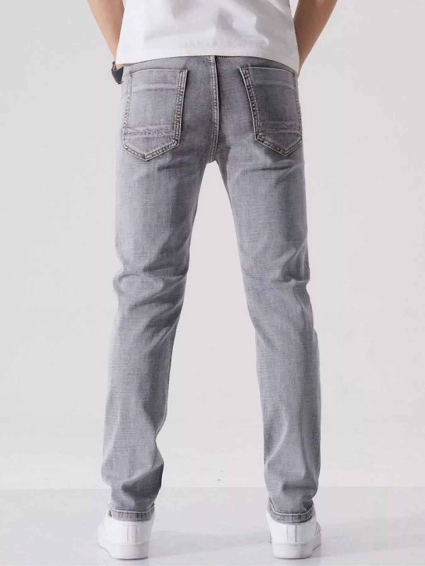 Men's Slim Fit Jeans - Grey Wash