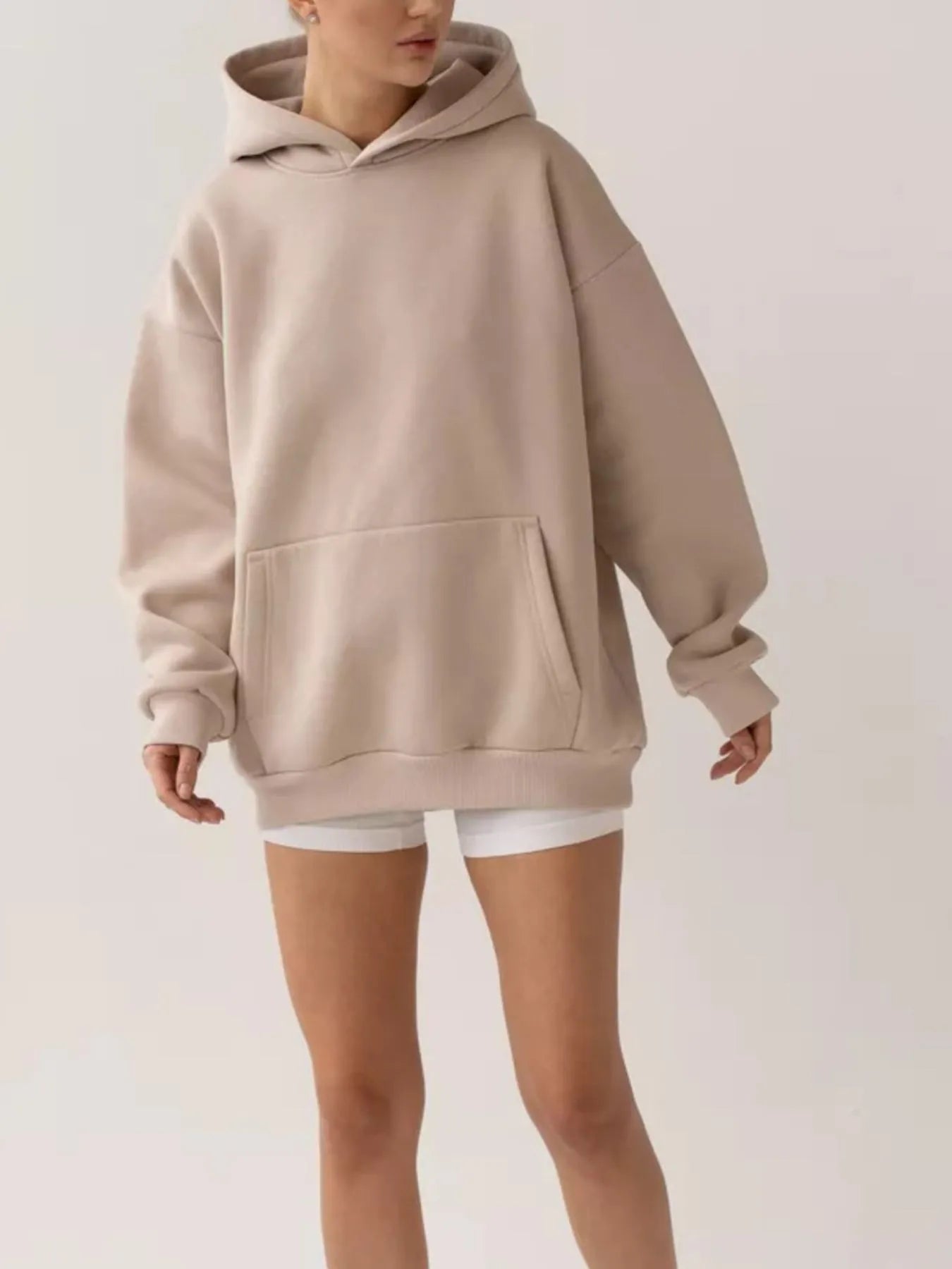 Oversized Kangaroo Pocket Hoodie