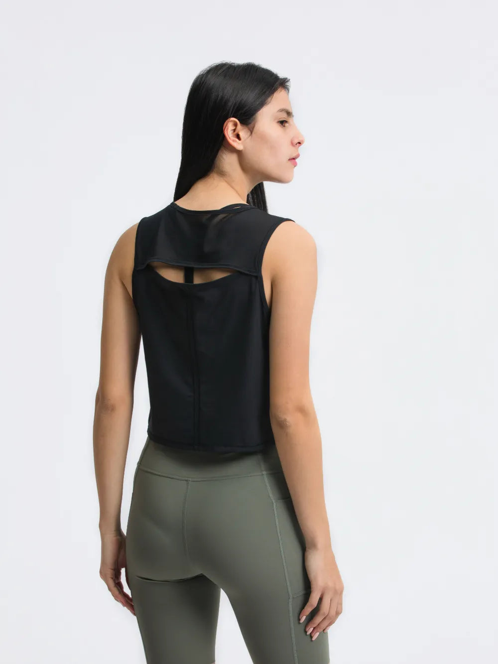 Millennia Cropped Active Tank