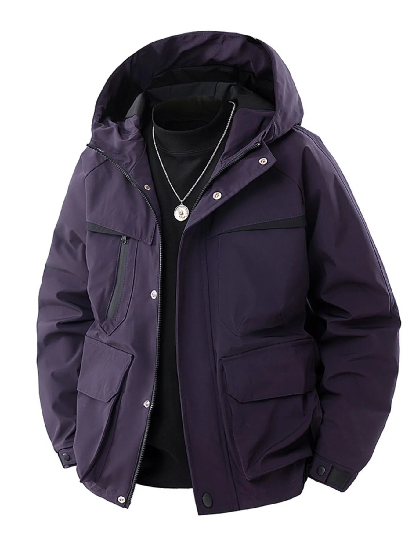 Men's Mid-Weight Hooded Jacket