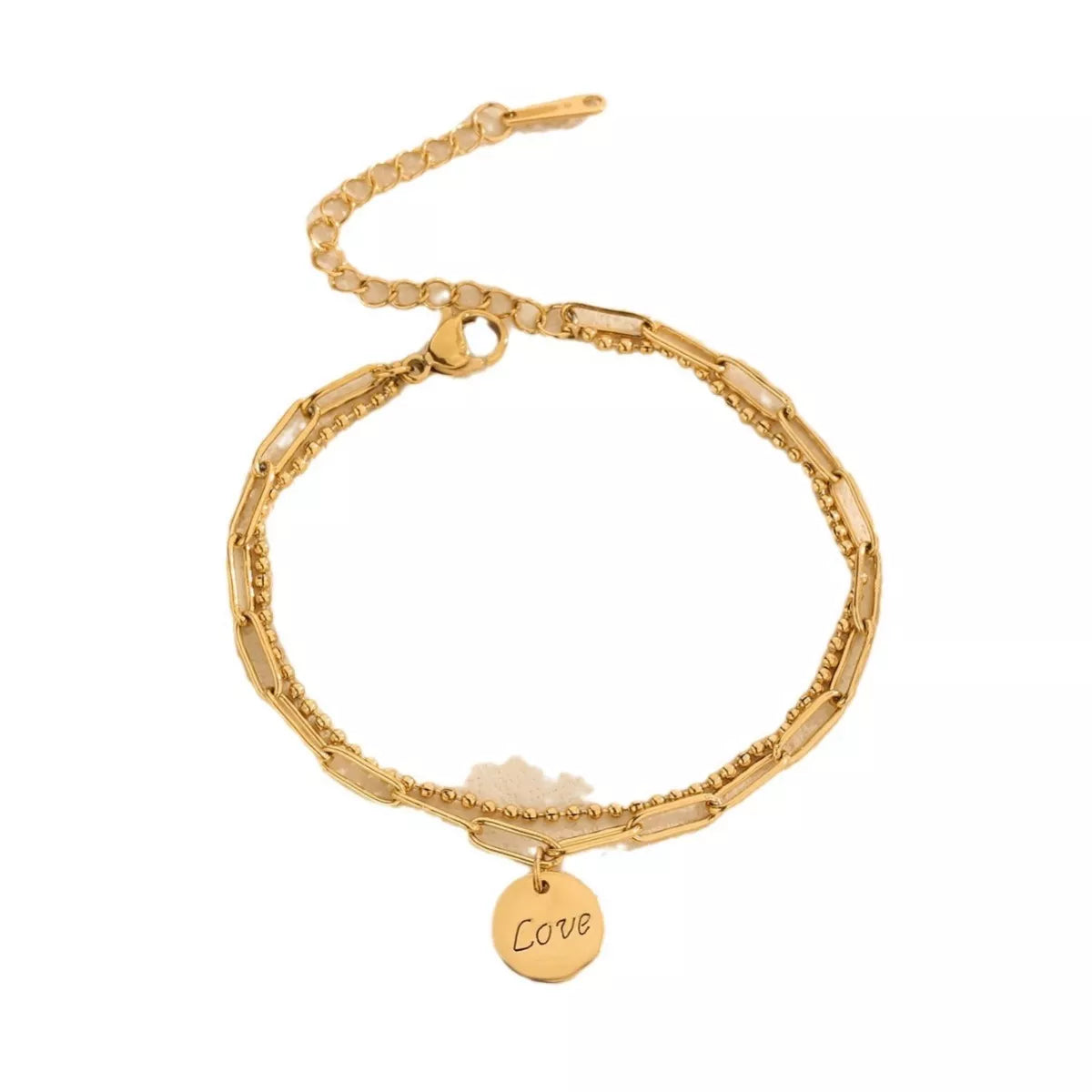 LOVE Charm Bracelet
