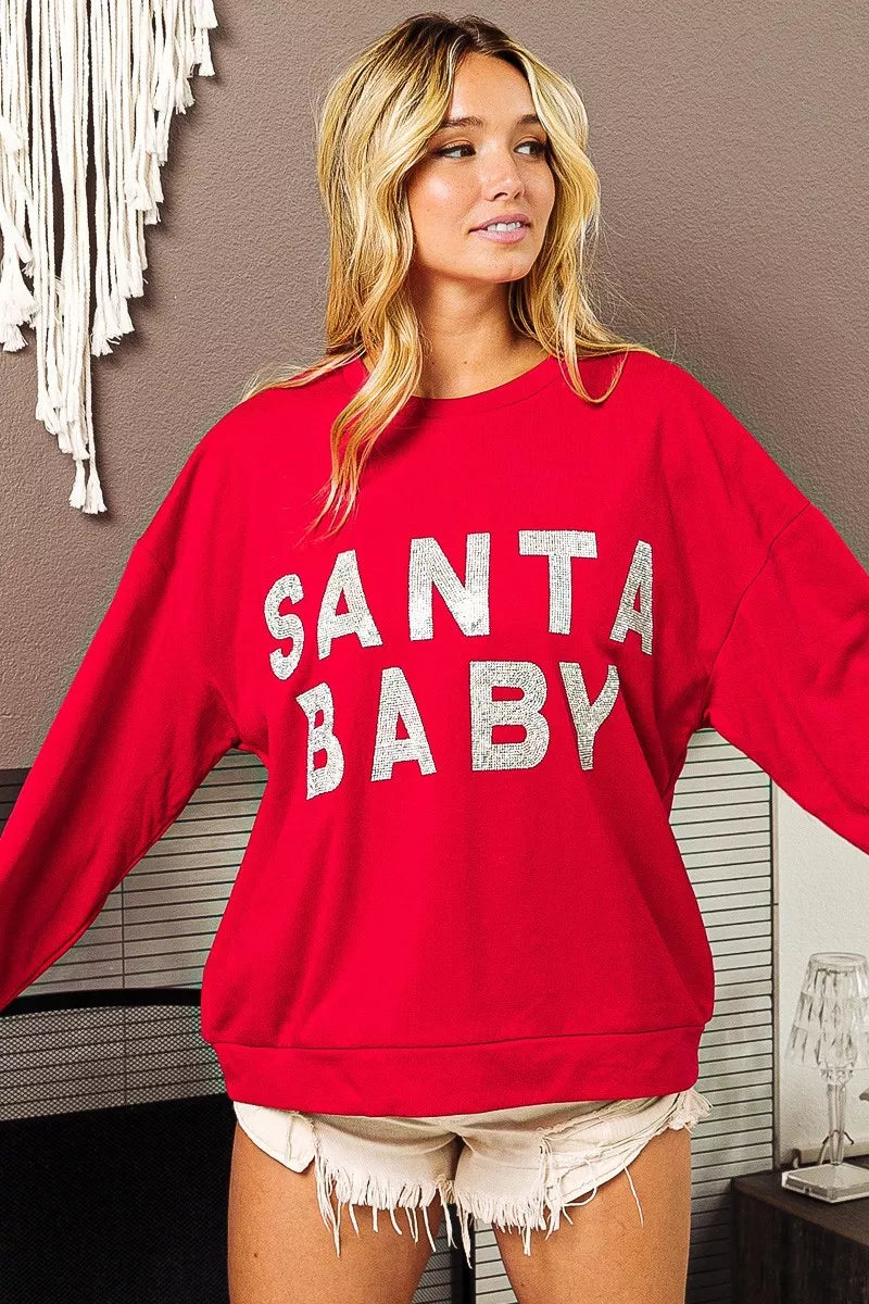 SANTA BABY Sweatshirt