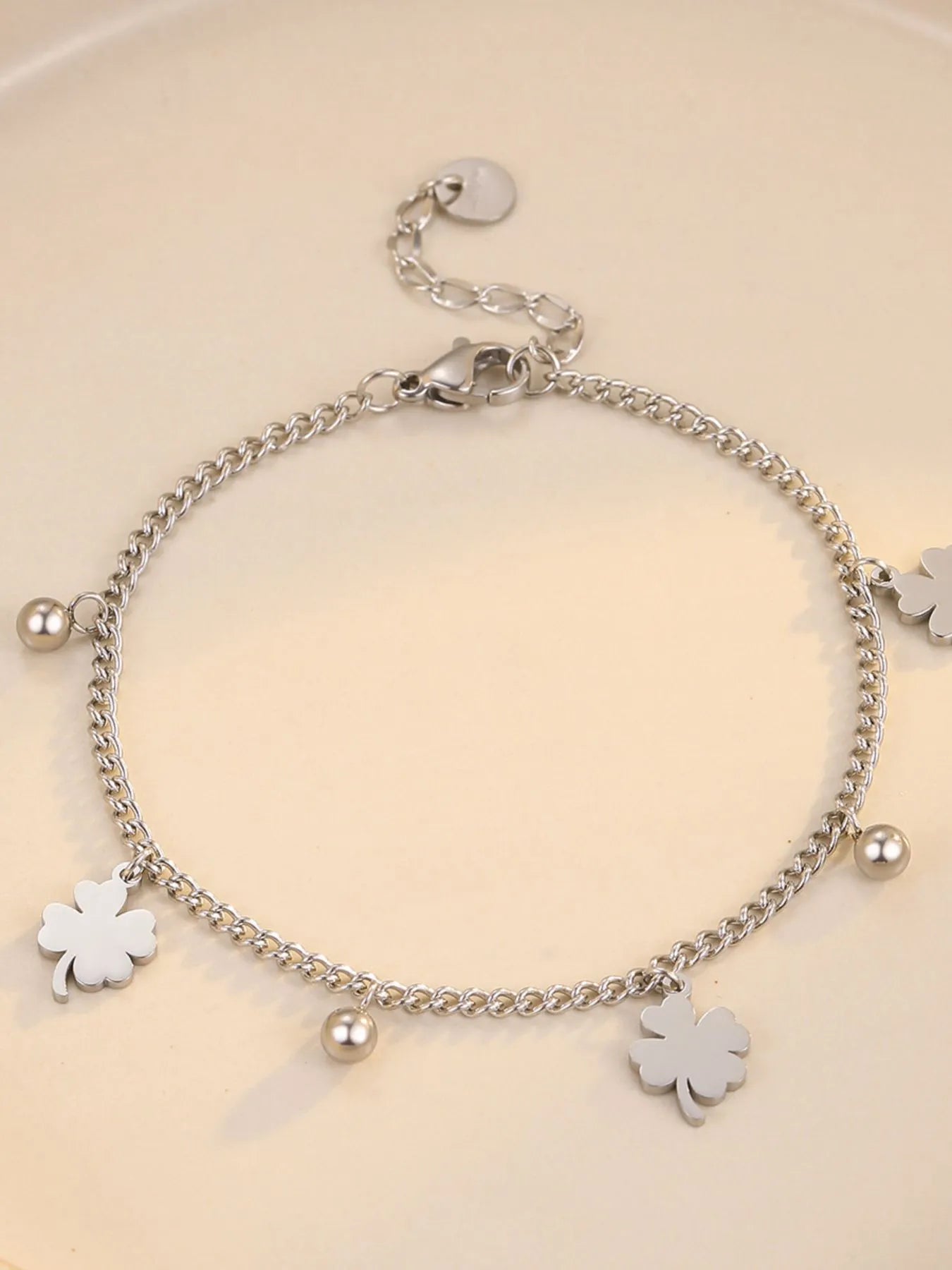 Luck of the Irish - Four Leaf Clover Bracelet