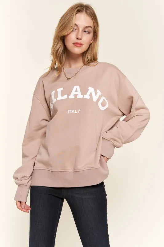 Milano Pullover Sweatshirt