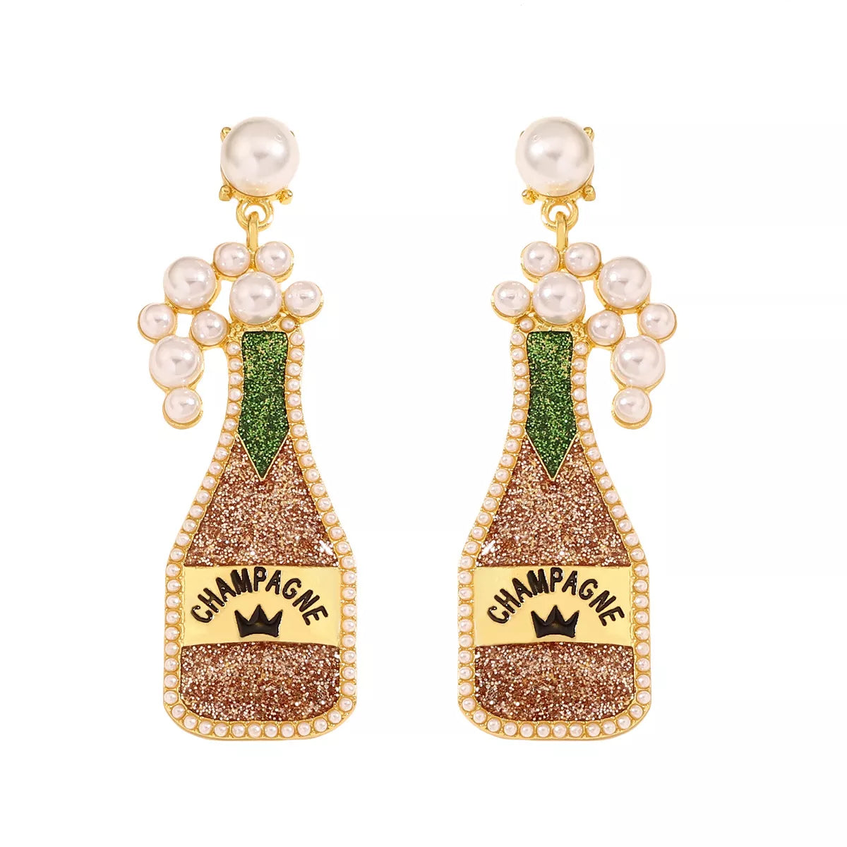 Poppin' Bottles Earrings