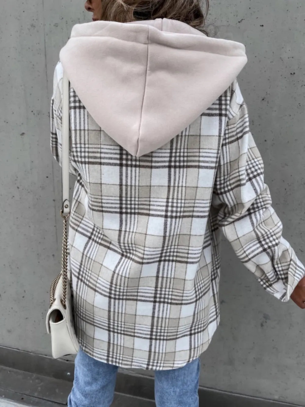 Perfect Plaid Hooded Jacket