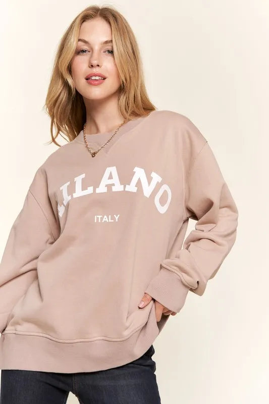 Milano Pullover Sweatshirt