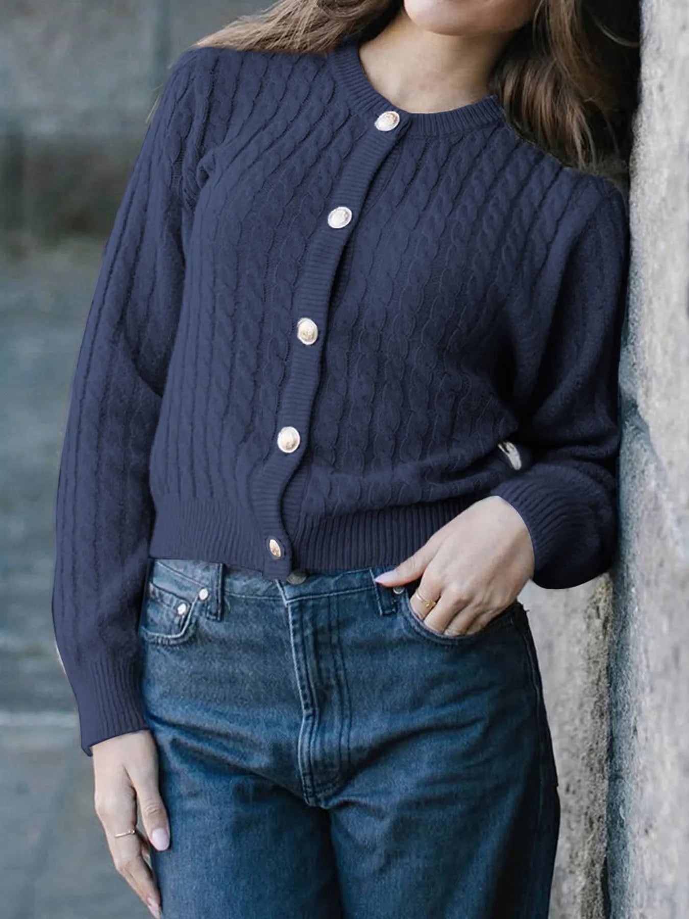 Cable Knit Cardigan