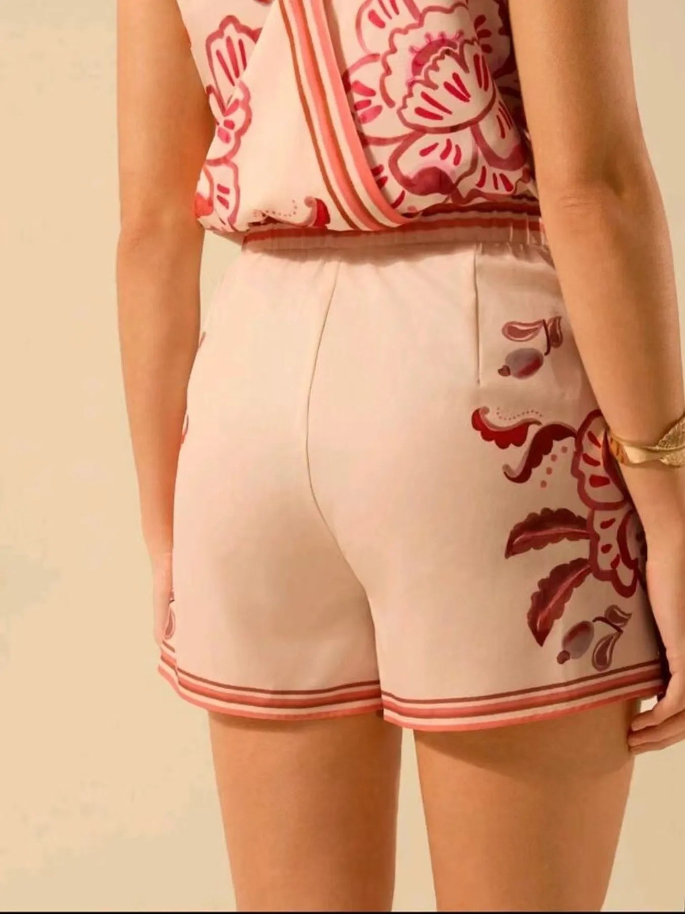 Tropic Bloom Top and Skort Set