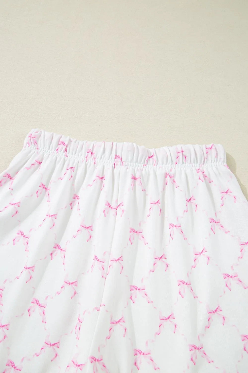 Bow Print Lounge Set