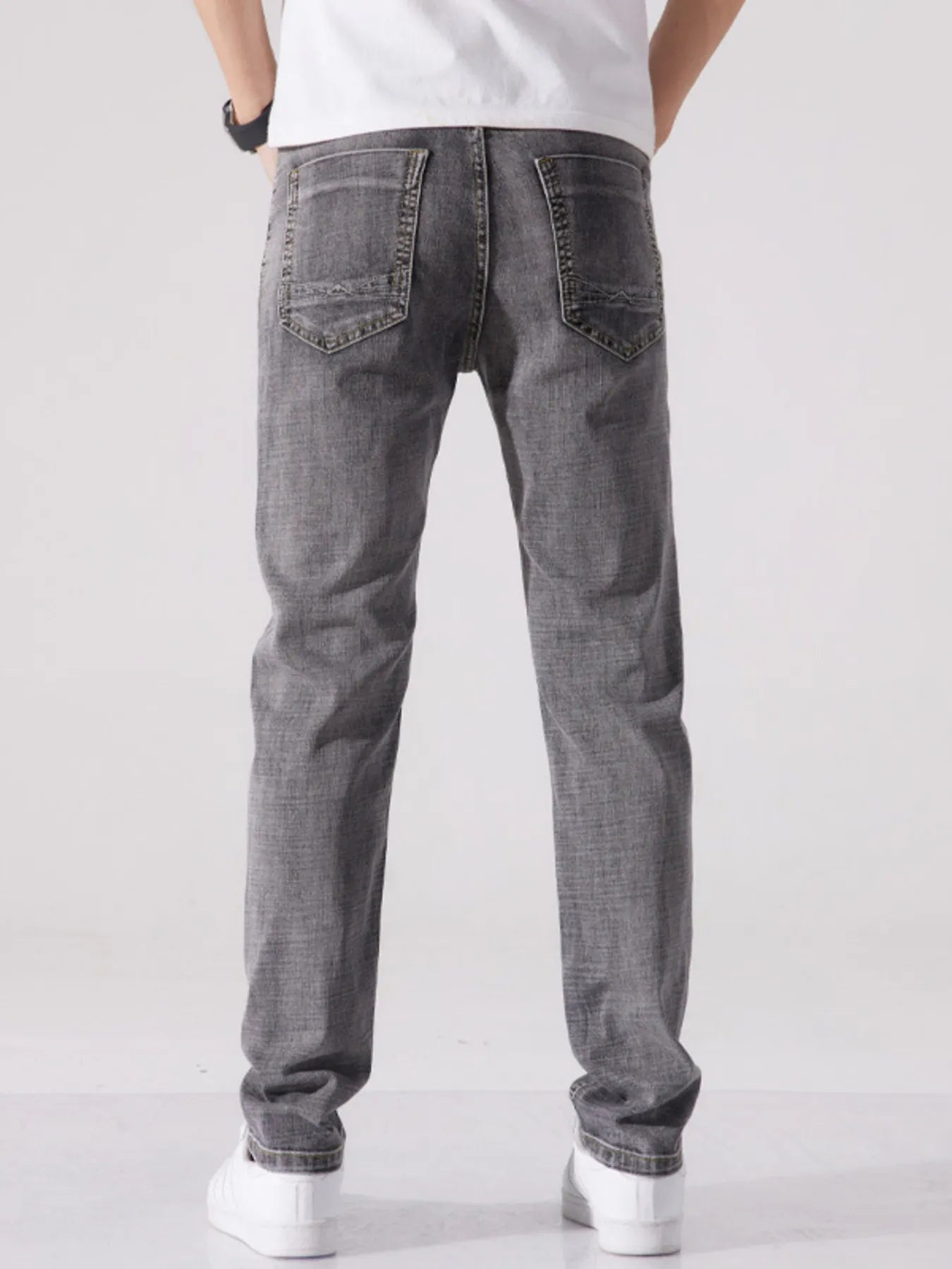 Men's Slim Fit Jeans - Grey Wash