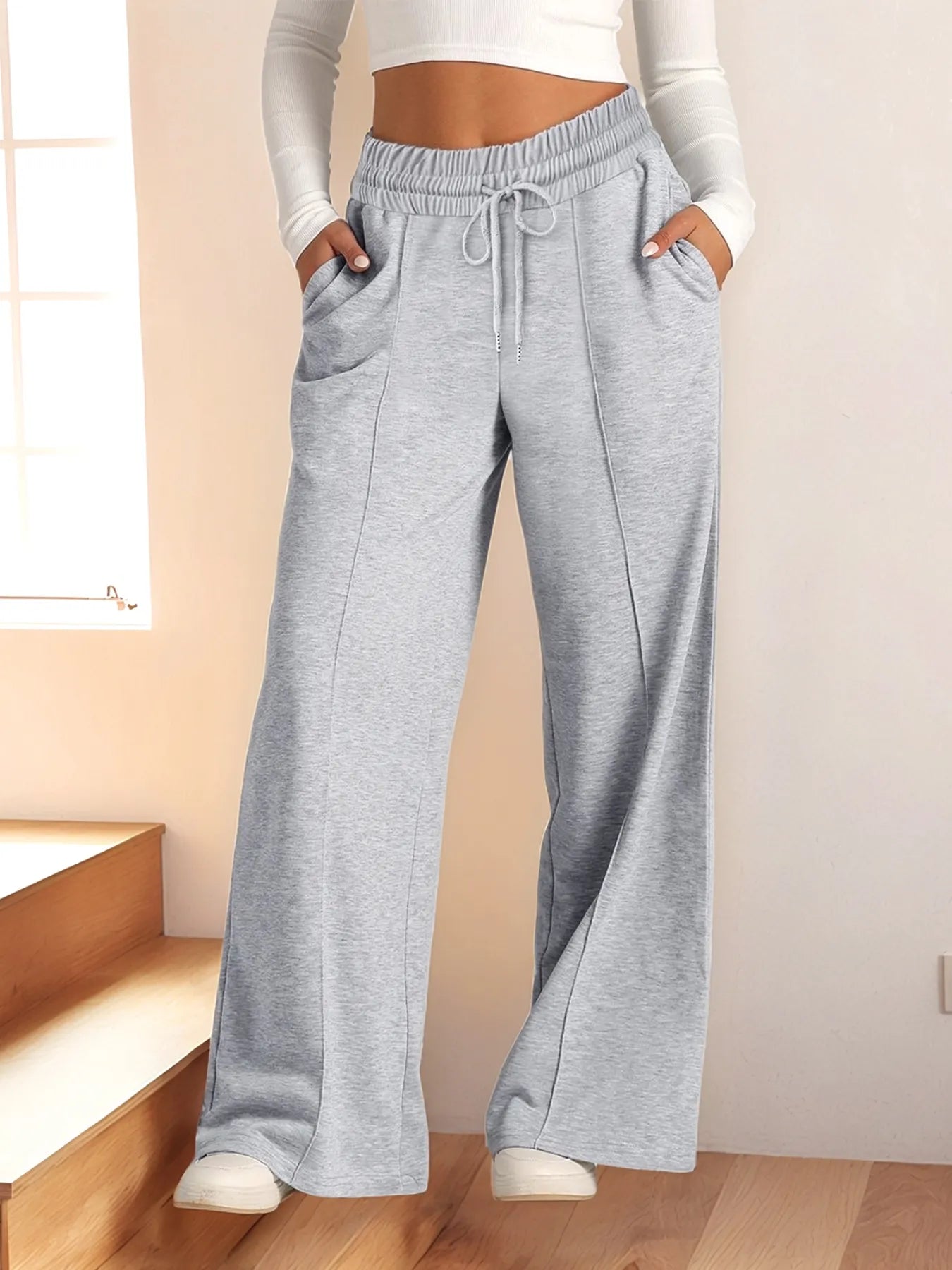 Women's Essential Wide Leg Pants