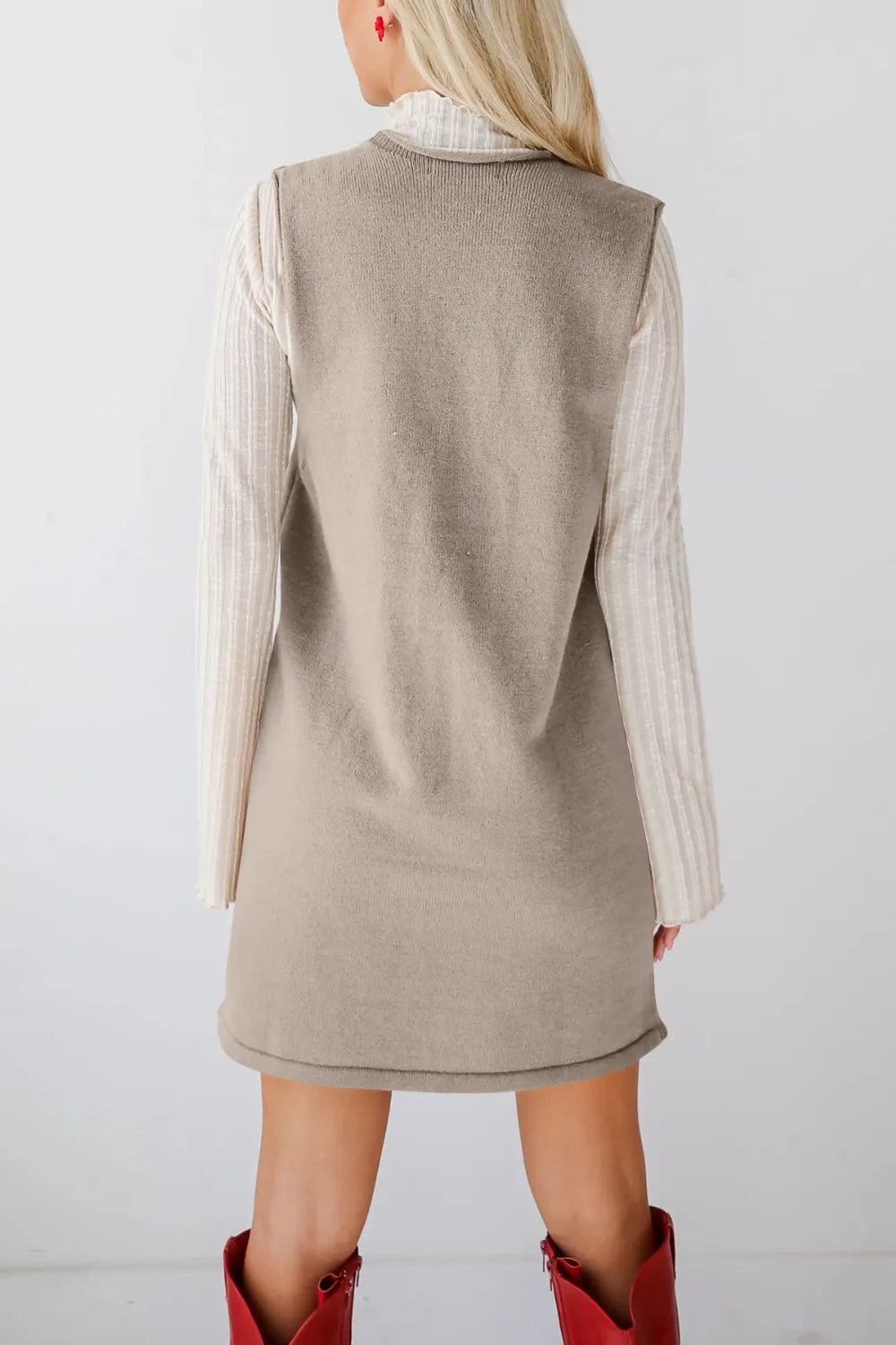 Jumper Mini Sweater Dress