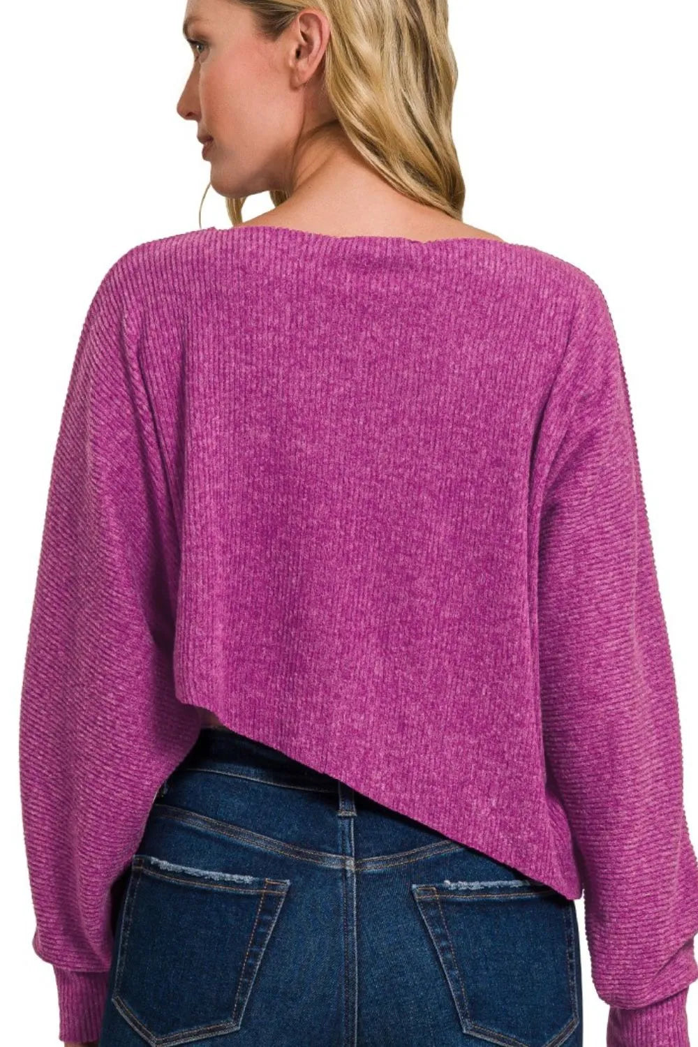 Vibrant Sweater Top and Midi Skirt Set