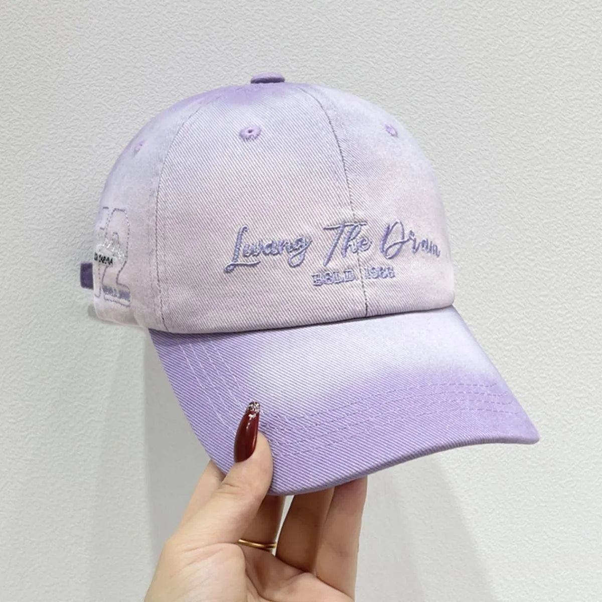 Living the Dream Gradient Denim Baseball Cap