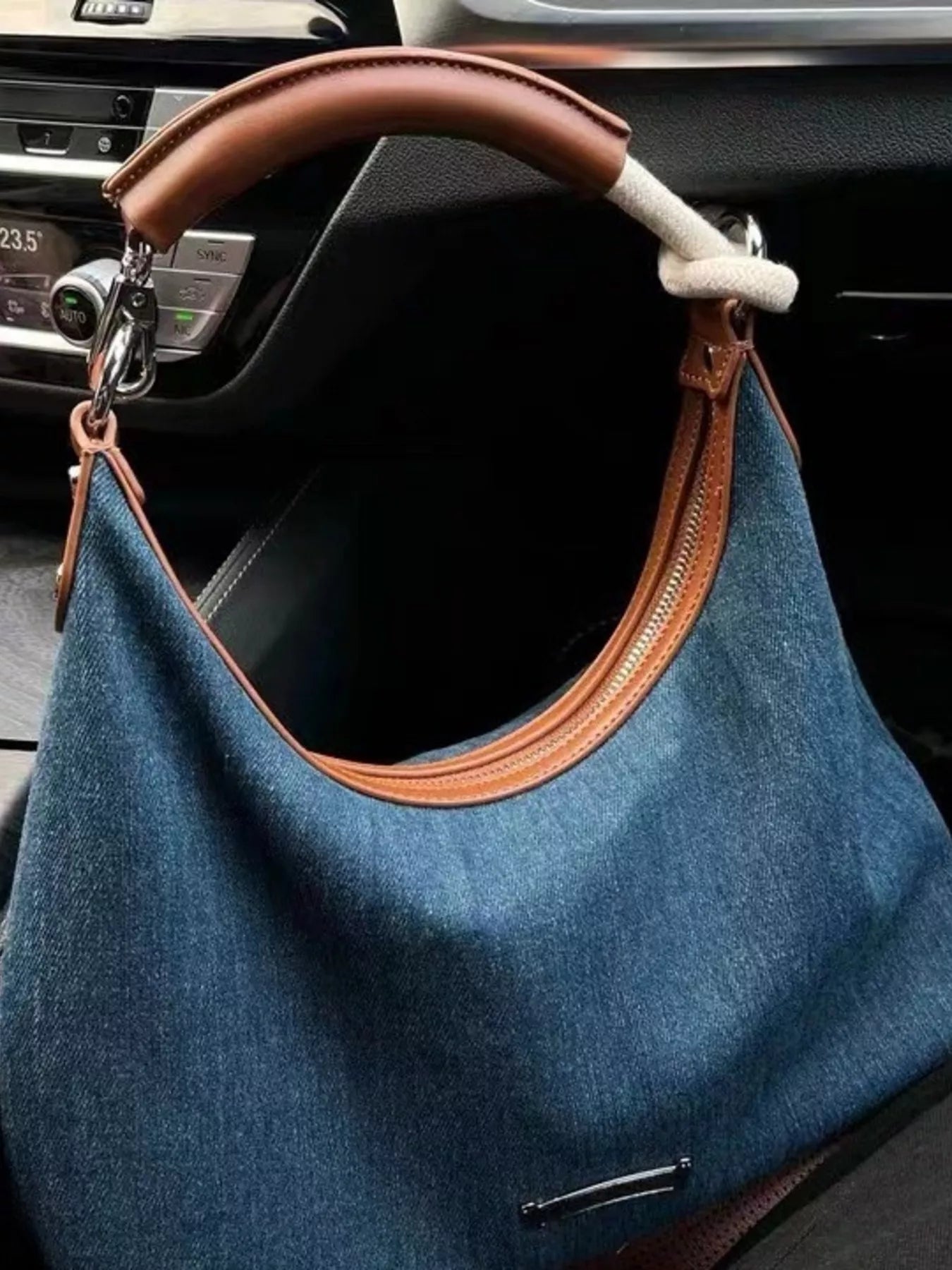 Denim Shoulder Bag