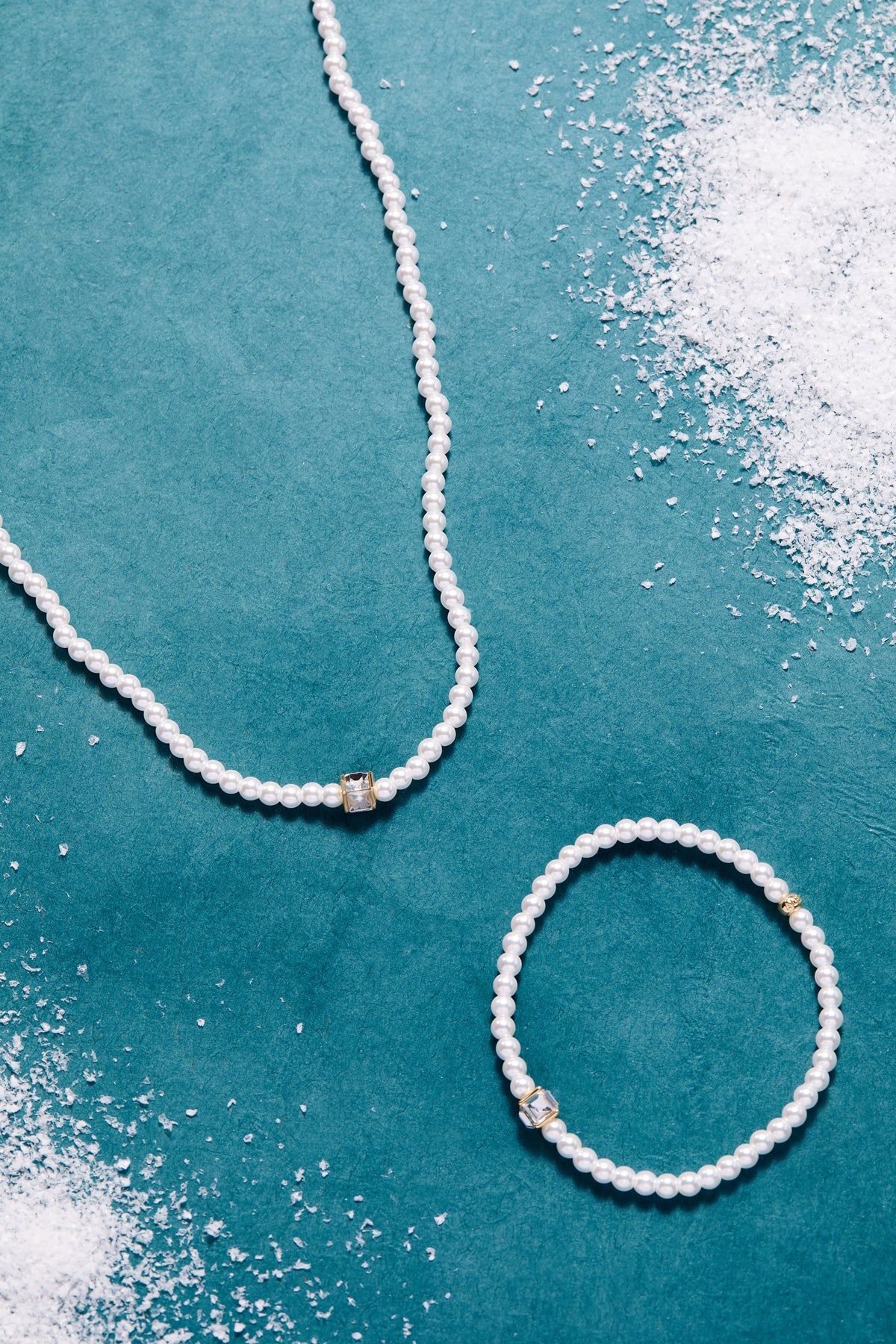 Crystal and Pearl Beaded Necklace - Alex and Ani - Detail View 4